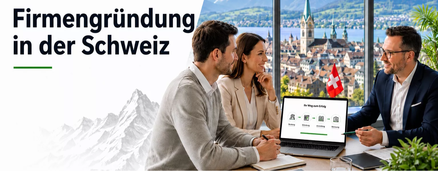 firmen-start.ch - Ihr Spezialist für die Firmengründung